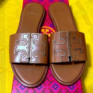 Tory Burch Ines Slide in Tan